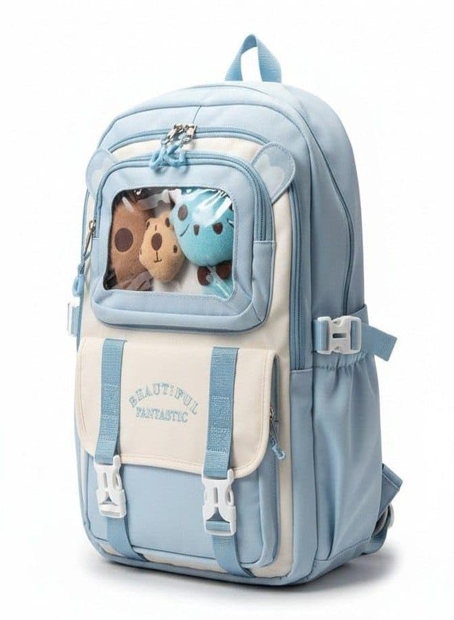 ZONALIYA Children's Schoolbags Lightweight Durable Cartoon Backpack Large Capacity School Bags For Boys And Girls (Design-6) - Image 1